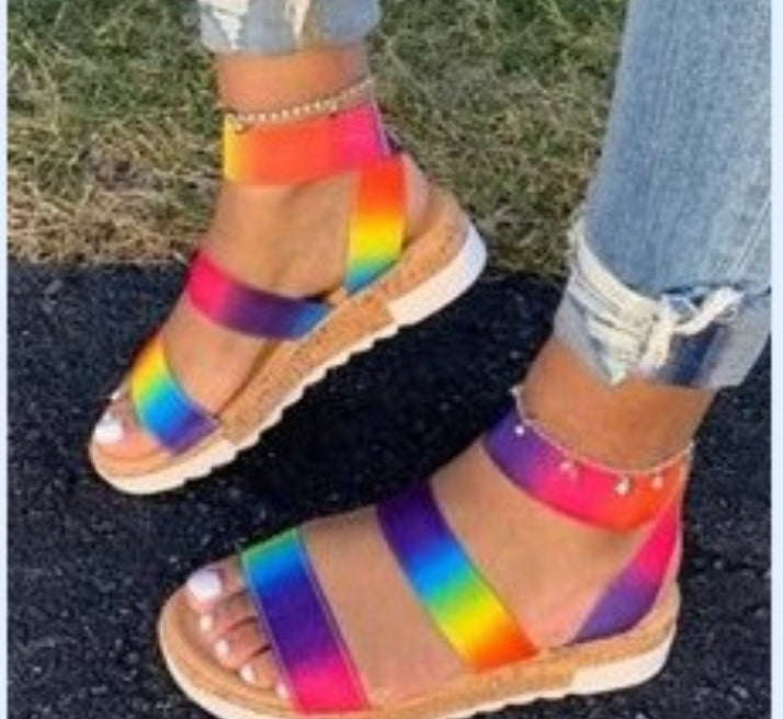 Multicolor sandal