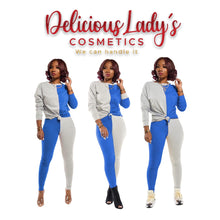 Load image into Gallery viewer, Blue 2 Pieces Jumpsuits
